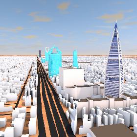 Riyadh City Sep 2020 3d model 3D